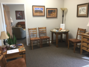 Waiting Area at the NMPRN Offices